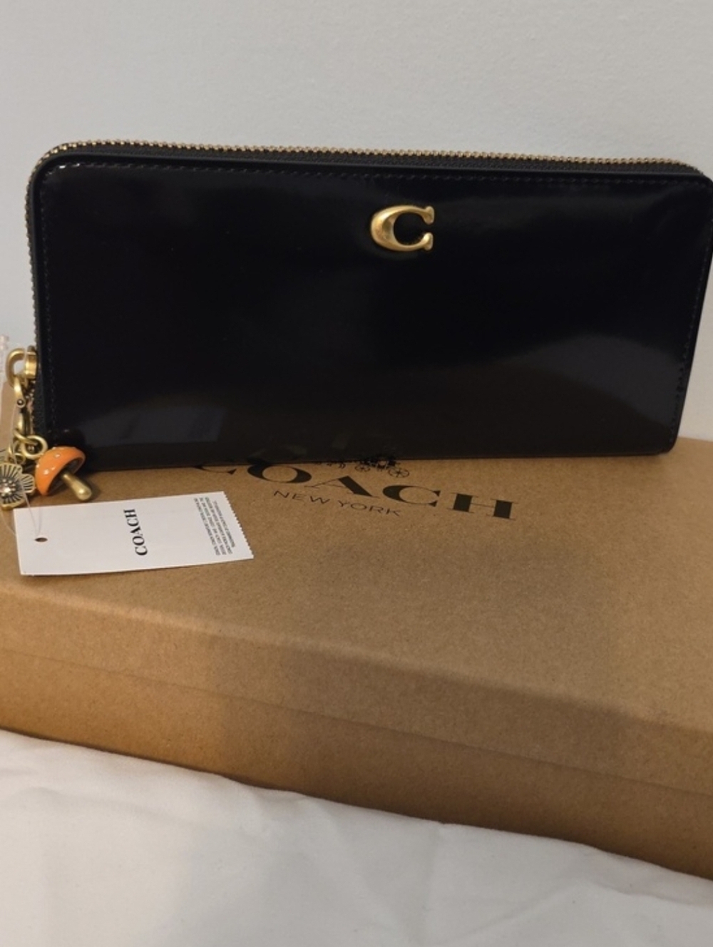 Coach Essential Slim Wallet with Charms